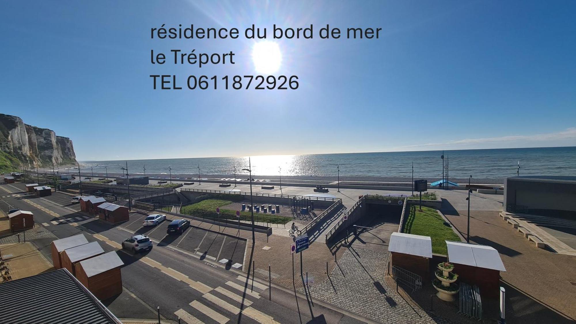 Residence Du Bord De Mer 9 Appartements Avec Une Vraie Vue Mer Ле-Трепор Екстер'єр фото